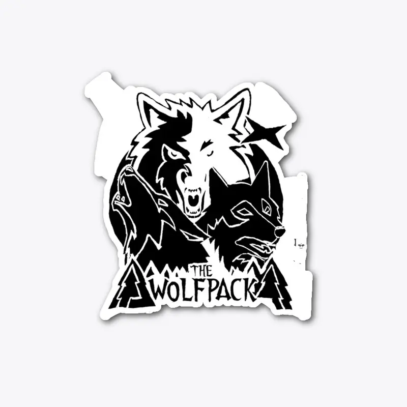 The Wolfpack Black Logo