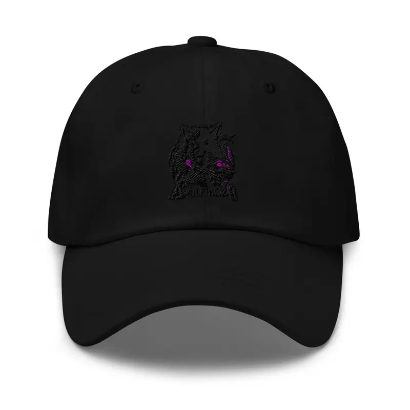 Wolfpack Black on Black Hat